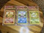 Pokémon TCG Base Set 2  Starter Pokémon Bulbasaur Charmander Squirtle Lp