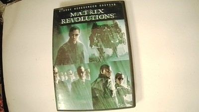 Matrix Revolutions DVD 2003 2-Disc Widescreen Edition Keanu Reeves Sci-Fi