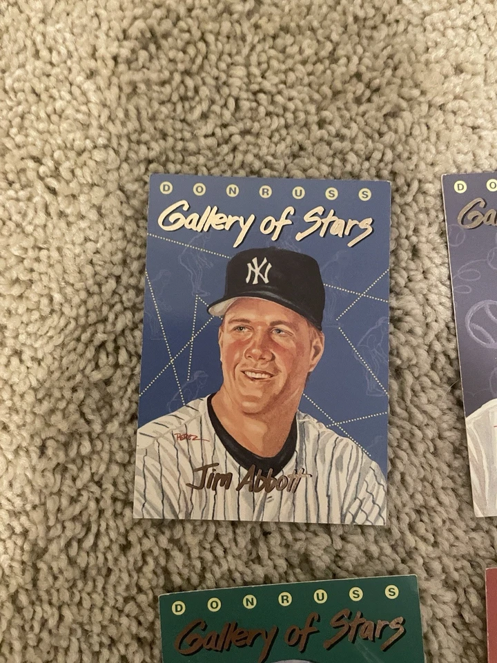 (1993) 7 tarjetas de béisbol Gallery of the Stars. Foto 2 de 4