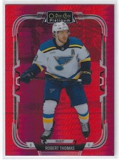 2025-26 O-Pee-Chee Platinum Robert Thomas Red Prism #d 002/199