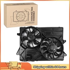 Radiator Cooling Fan For Ford Mustang 2015-2017 3.7L / 2018-2021 5.0L OE:621-537