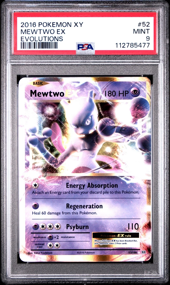 Mewtwo Pokémon TCG Professional Sports Authenticator (PSA