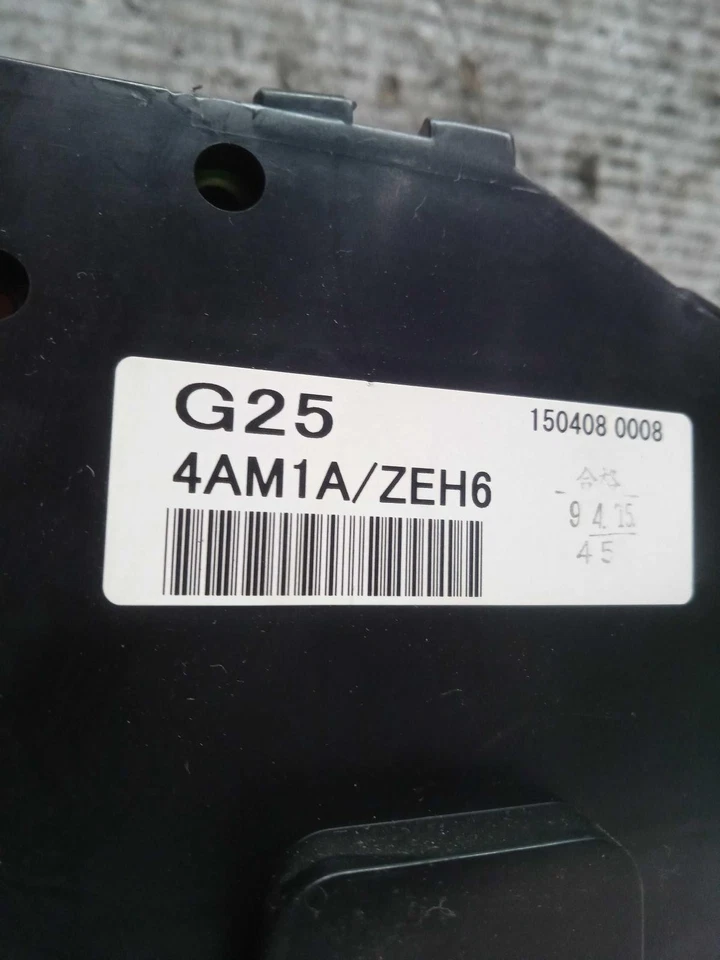 2015 INFINITI Q70 Speedometer Gauge OEM Black 3.7L 90K Miles Warranty - Image 3 of 4