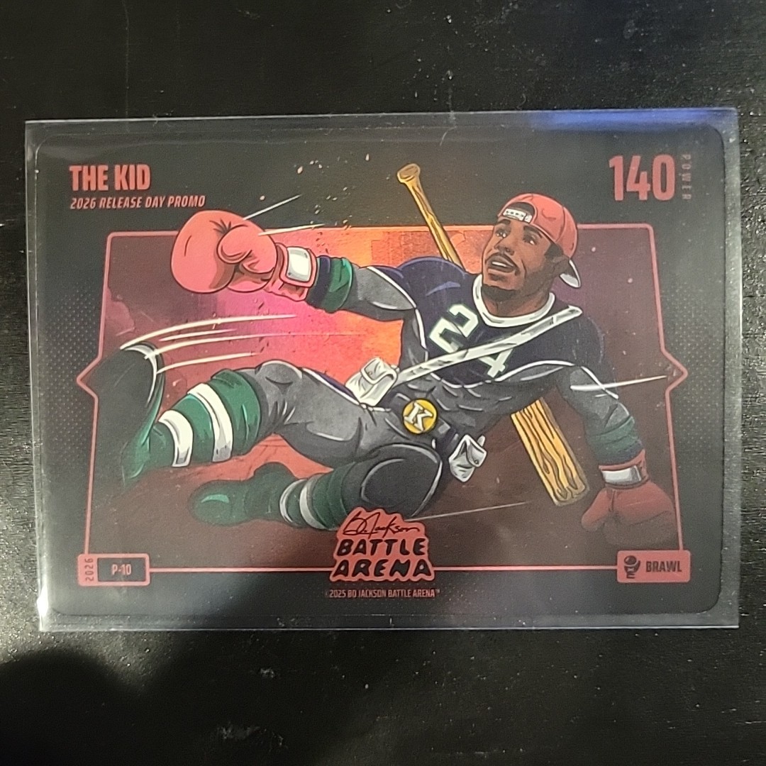 2026 Bo Jackson Battle Arena #P-10 The Kid 2026 Release Day Promo Brawl