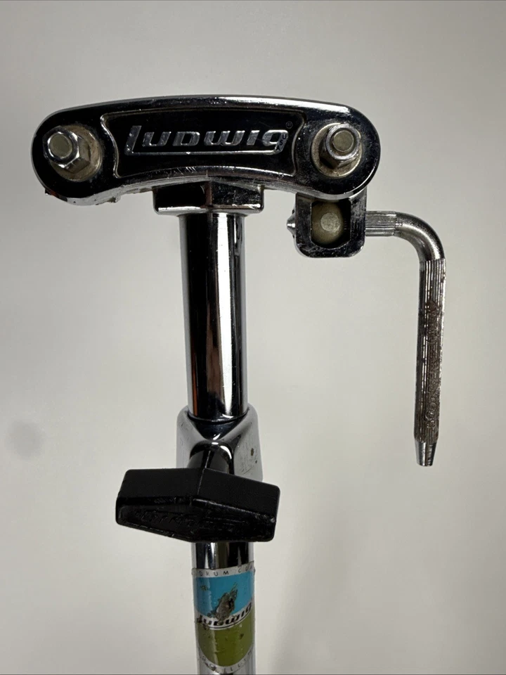 Soporte de piso vintage Ludwig Hercules Double Tom - UN BRAZO ROTO - LEER Foto 2 de 4