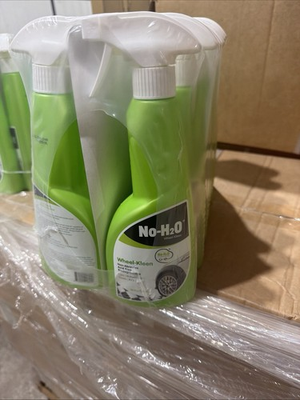 #ad No H2O Wheel Kleen Non Abrasive Acid Free Biodegradable 16.9oz case Of 12 $100.00