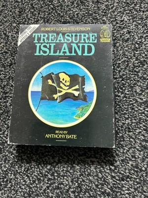 Treasure Island - Robert Louis Stevenson 2 x Cassette Read By Anthony Bate