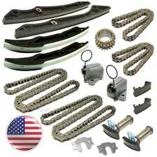Timing Chain Kit Fit Ford Lobo F-150 Mustang King Ranch Crew Cab Pickup GT 5.0L
