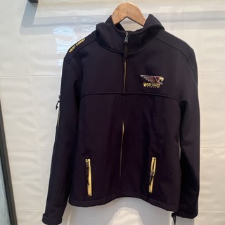 Official AFL West Coast Eagles Navy Full Zip Zip Up Jacket Womens Size 14 hoodie