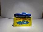 Vintage Matchbox No 14 Iso Grifo Blue Regular Wheels Lesney England Original Box