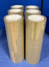 Carton Sealing Brown Packing, Shipping Box Tape, 2" x 55 Yards, 36 Rolls