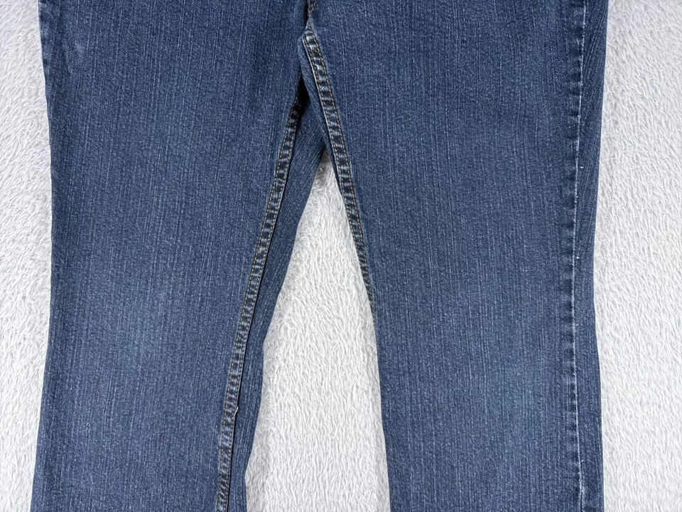 Pantalones de mezclilla Canyon River azules para mujer 12 S azules corte boot moderno mediados 30x28 Foto 3 de 4