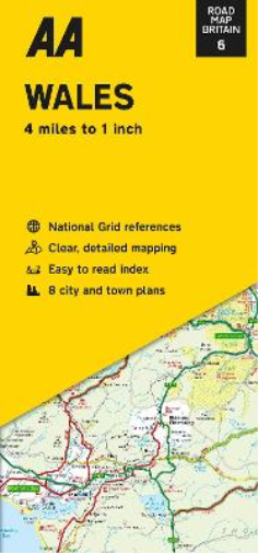 Road Map Wales (Map) Road Map Britain