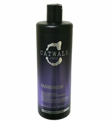  TIGI Catwalk Fashionista Violet Conditioner for Blondes & Highlights 25.36 oz