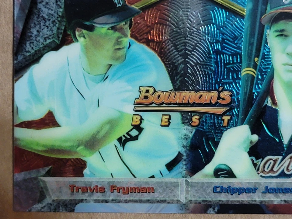 1994 Bowman's Best Chipper Jones & Travis Fryman #108 Mirror Image — 第 4/4 张图片