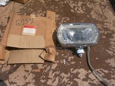 LUCAS SQUARE  8  FOG LAMP CHROME BACK / FORD MUSTANG  / ROLLS ROYCE /BENTLEY T