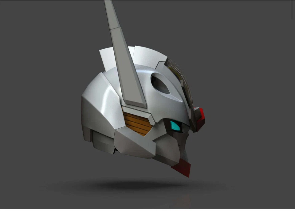 Gundam Aerial Cosplay Helmet - Image 3 of 4
