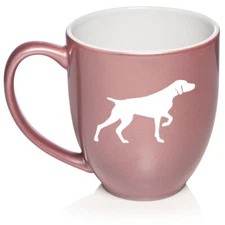 16 oz Bistro Ceramic Coffee Mug Cup German Shorthaired Pointer