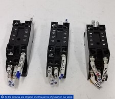 Omron PYF08A-E 2-Pole 8-Pin Relay Socket Base 7A 250VAC Holder 2-M4X10 Lot of 3