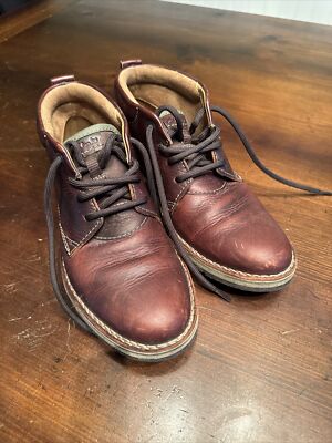 CLARKS EDGEWICK MID CASUAL LEATHER CHUKKA BOOTS SHOES 7.5 | eBay display picture 1
