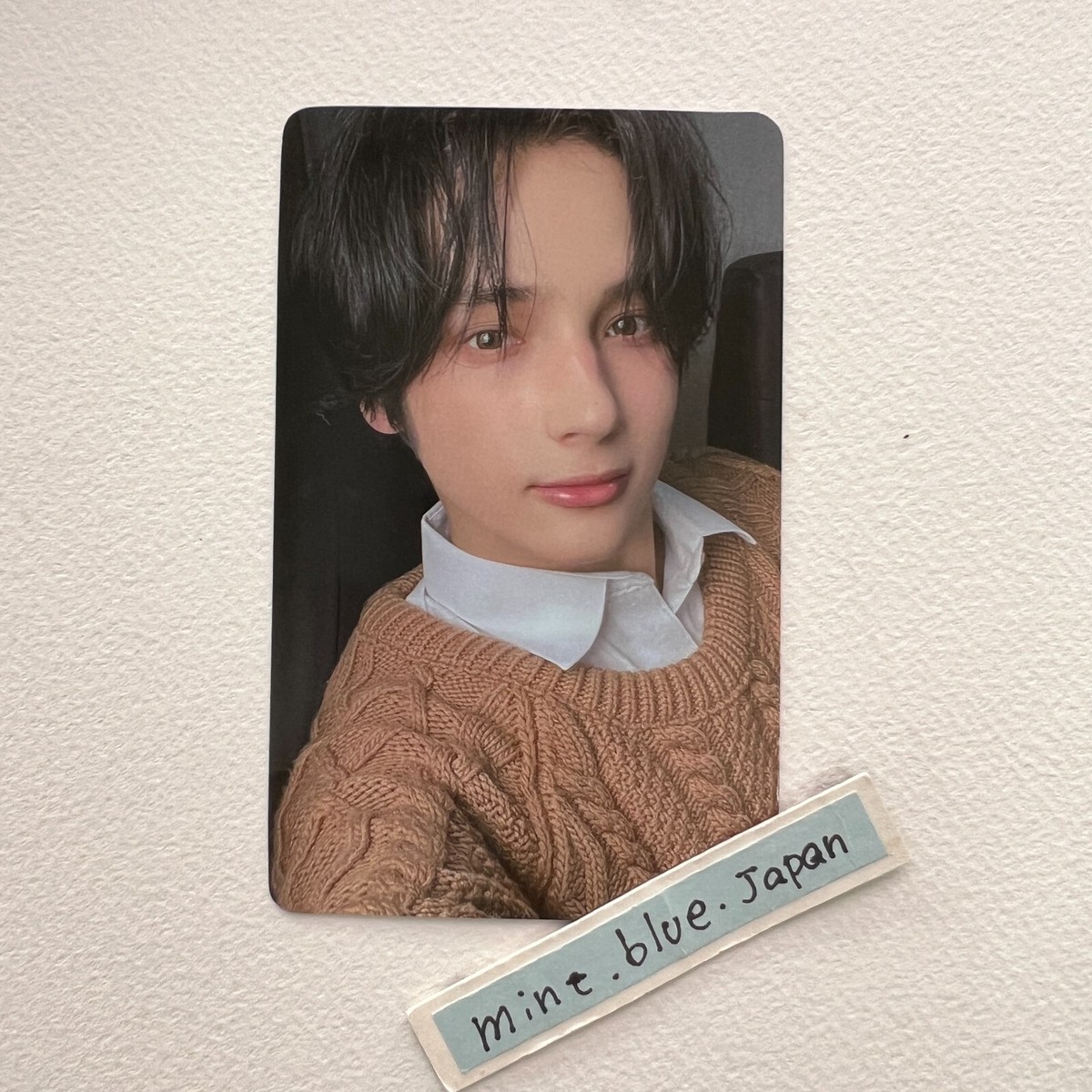 TXT HUENING KAI TEMPTATION Weverse universal Lucky Draw photo card