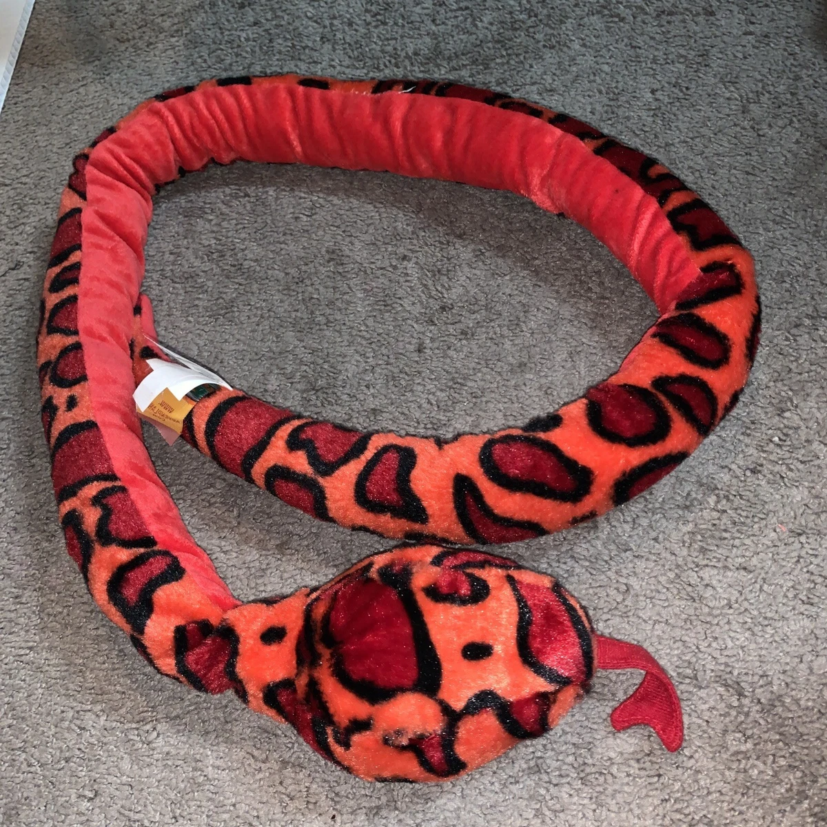 Plush python on sale