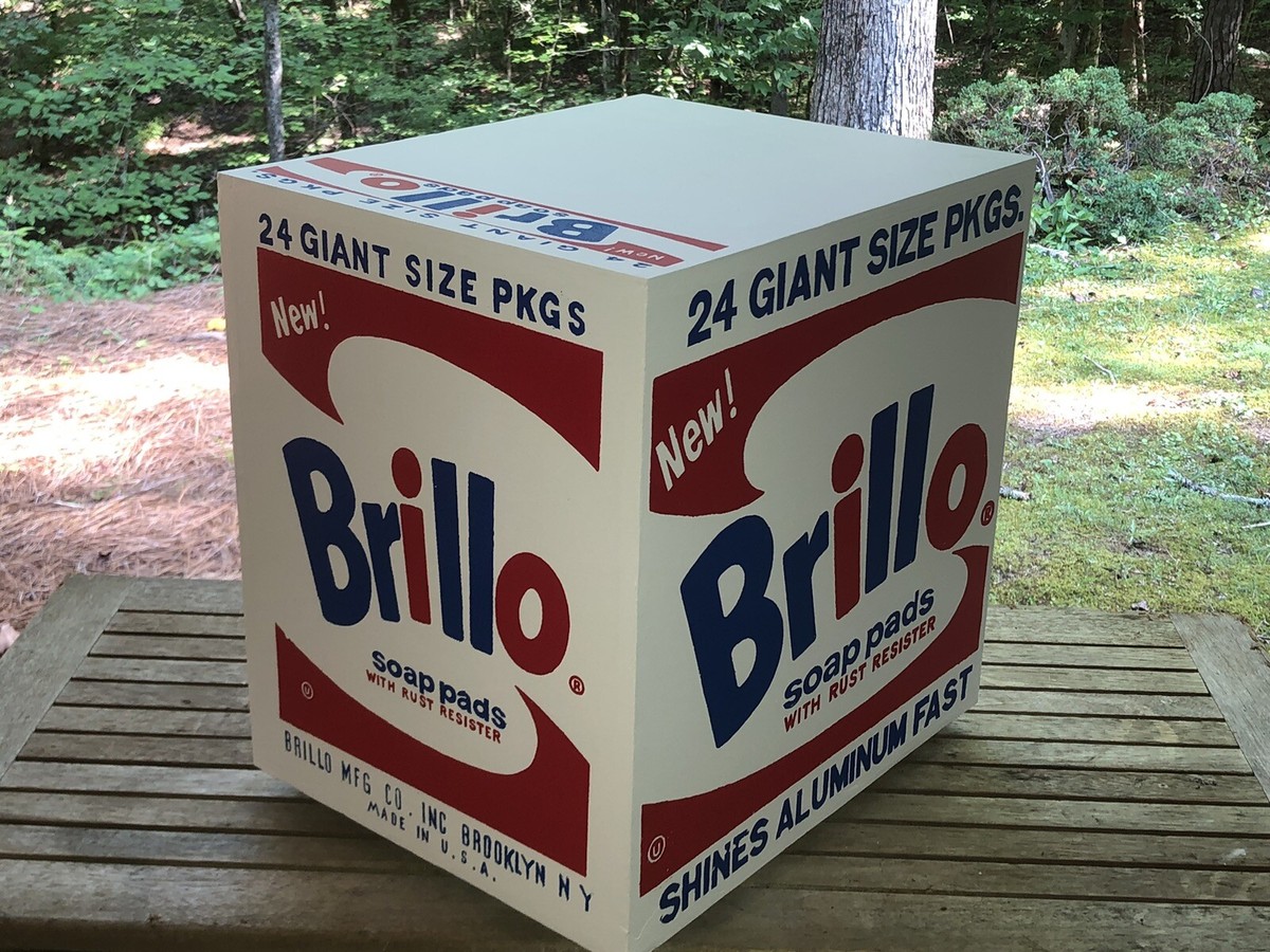 Andy Warhol Wood Brillo Box Study Prop Reproduction Sculpture | eBay