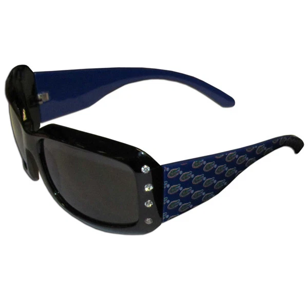 Gafas de sol Florida Gators (diseñador con pedrería) con licencia NCAA Foto 2 de 3