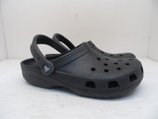 Crocs Men's Classic Clog 10001 Black Size 9M