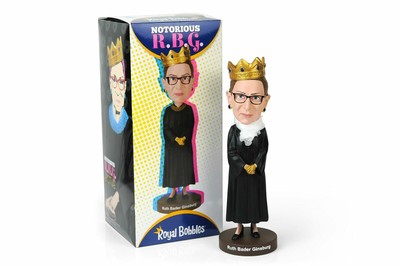 Royal Bobbles | Ruth Bader Ginsburg In Crown | Bobblehead
