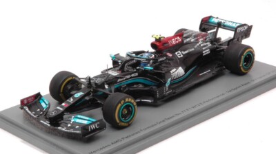 Modellauto Formel 1 F1 Maßstab 1:43 Spark MERCEDES W12 BOTTAS 2021 ITALY GP