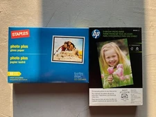 Everyday Photo Paper, Glossy, 160 Sheets (100 by HP and 60 by Staples)