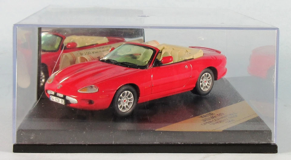 Jaguar XKR Convertible VITESSE 1998 (Rojo) Escala 1/43 Modelo Diecast ¡IMPRESIONANTE! Foto 4 de 4