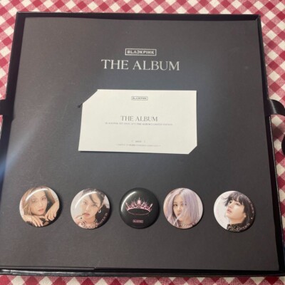 BLACKPINK The Album 1st Vinyl LP Limited Extra Photocard Photobook