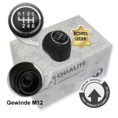SCHALTKNAUF CITROEN JUMPER DUCATO 250 PEUGEOT BOXER 06- SCHALTKNOPF LEDER 6 GANG