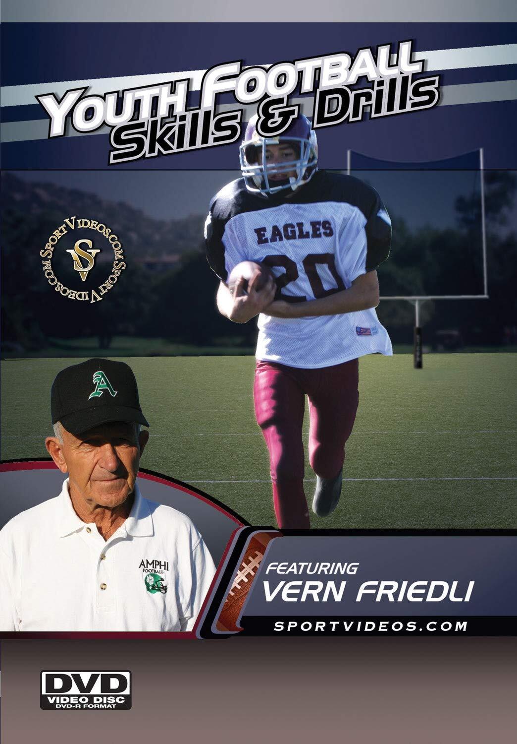 Youth Football Skills and Drills (DVD) Vern Friedli