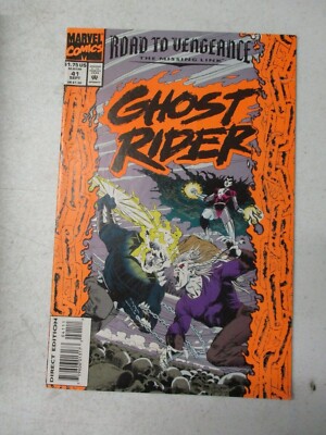 GHOST RIDER #41 SEPTEMBER 1993 FINE+ MARVEL ROAD TO VENGEANCE THE MISSING LINK