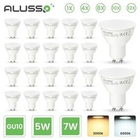1-100 Pack LED GU10 Light Bulbs 5W 7W Warm Cool White 120° Energy Saving 230V UK