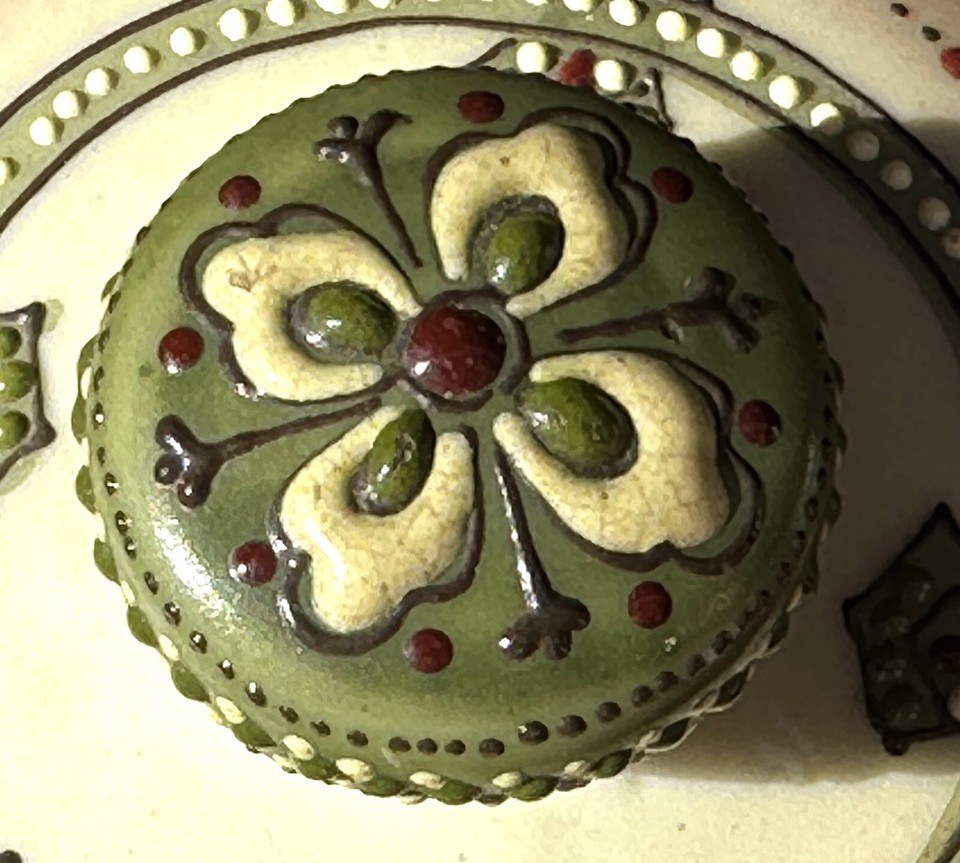 Antique Nippon Moriage Native American Chief Jar eBay