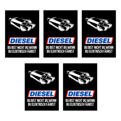Diesel Aufkleber | Schutz Vor Falschbetankung