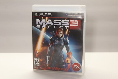 PS3 Mass Effect 3 (Sony PlayStation 3, 2012) EA Games CIB - UNTESTED