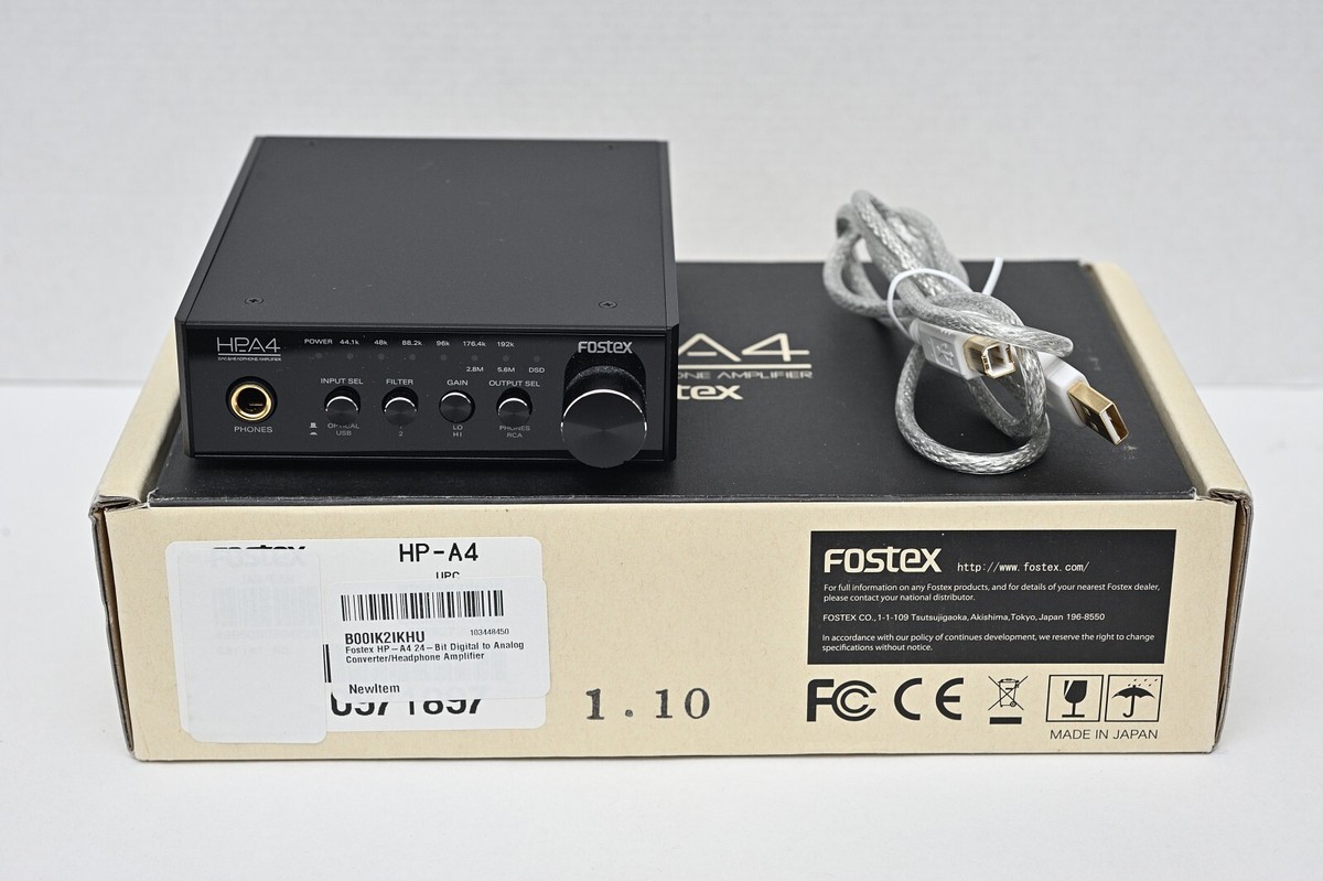 FOSTEX HP-A4 DAC Headphone Amplifier Digital Analog FOSTEX HP-A4 DAC Headphone Amplifier Digital Analog
