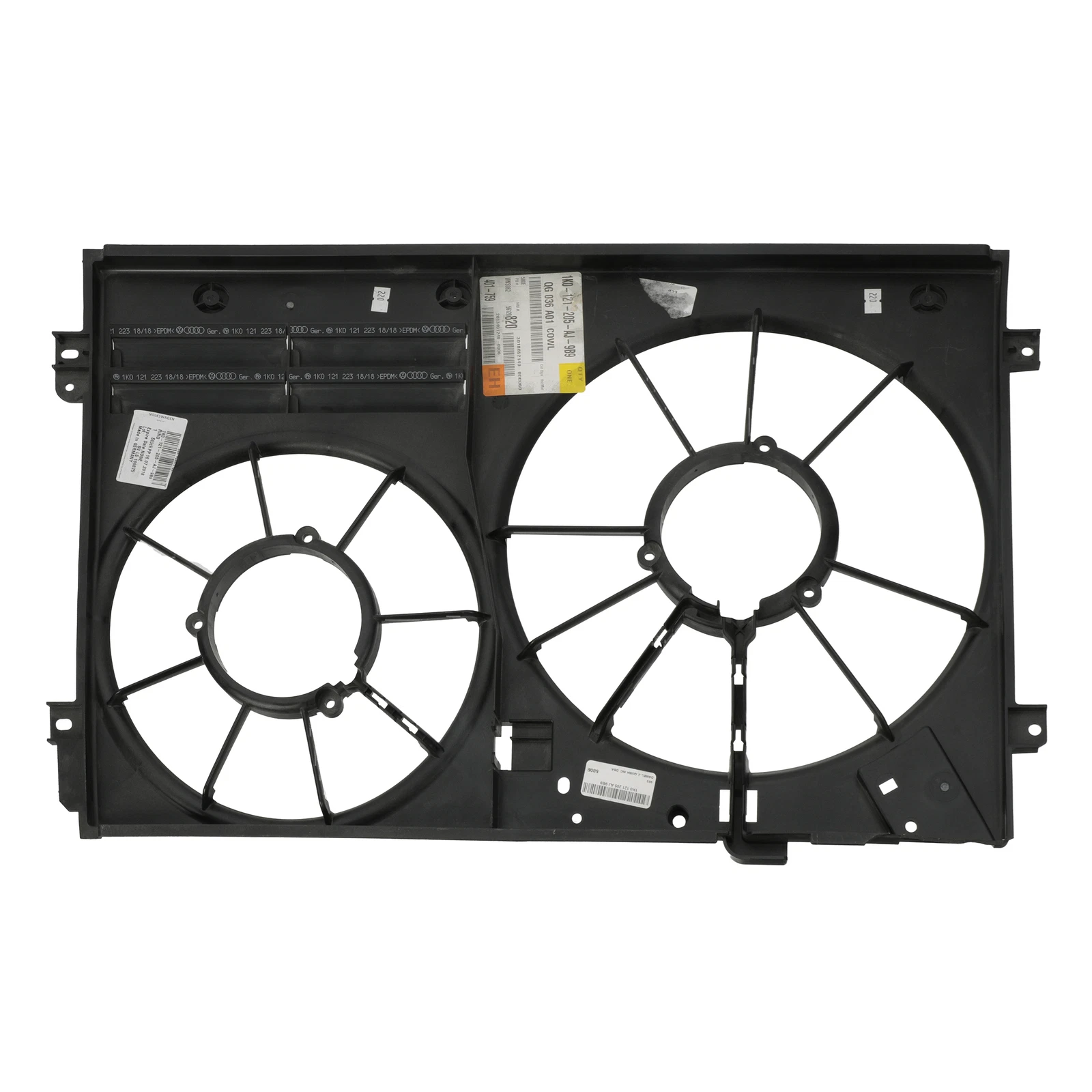 OEM 2005-2018 Volkswagen Enngine Cooling Fan Shroud Jetta NEW 1K0-121-205-AJ-9B9