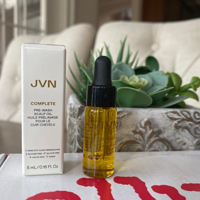 JVN Complete Pre Wash Scalp Oil 5 ml /.16 fl oz Travel Size NIB