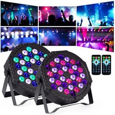 36 LED Luces Laser De Discoteca Proyector Para Dj Escenario Con Control Remoto