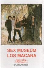 Cassette. Sex Museum / Los Macana - Sex Museum Versus Los Macana (Rock)