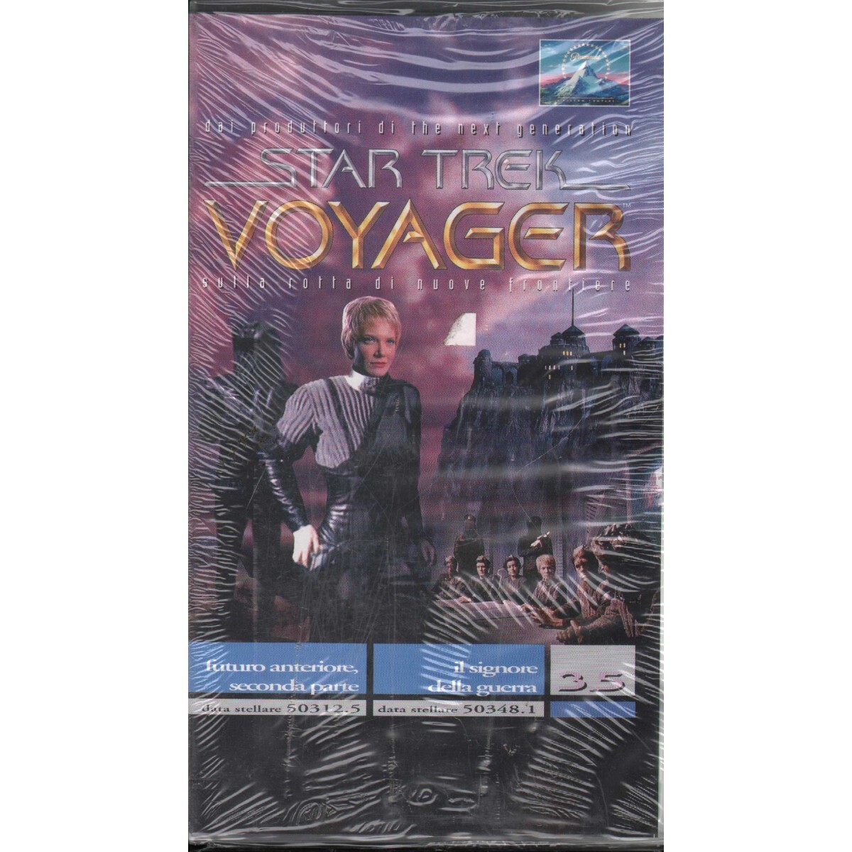 Star Trek Voyager 3.5 VHS Various Univideo - PVS70817 Sealed