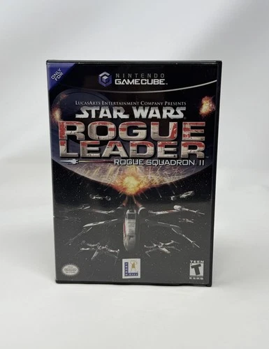 Star Wars Rogue Leader Rogue Squadron II GameCube Complete CIB Immaculate Disc
