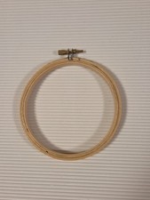 4 Inch Small Round Wooden Embroidery Cross Stitch Hoop Unlined Made in China