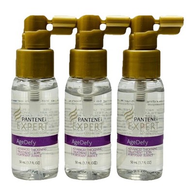 3 pantene thickening serum 1.7oz ea